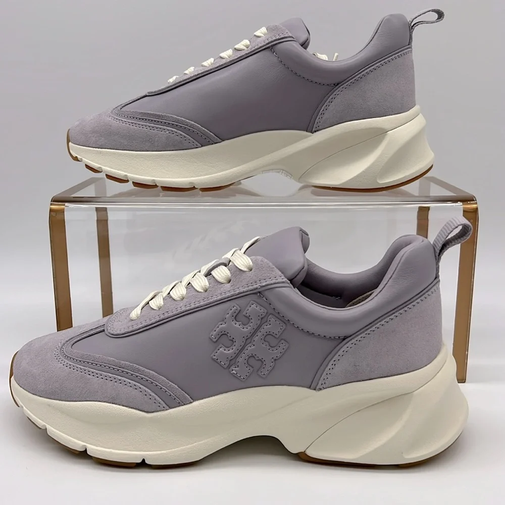 Tory Burch Good Luck Trainer Spring Lavender